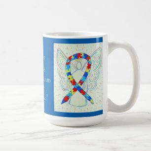 Autismus Spectrum Disease Awareness Ribbon Tasse