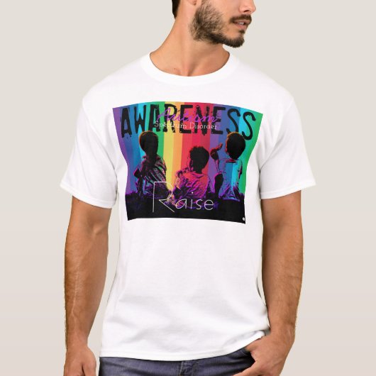 Autismus Spectrum Disease Awareness T - Shirt (Vorderseite)