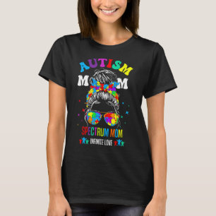 Autismus Spectrum Mama Unendliche Liebe Autismus B T-Shirt