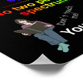 Autismus Spectrum Poster (Ecke)