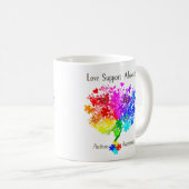 Autismus Spectrum Tree Kaffeetasse (VorderseiteRechts)
