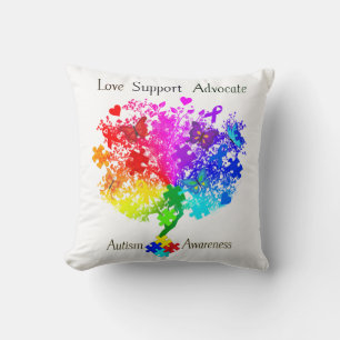 Autismus Spectrum Tree Kissen