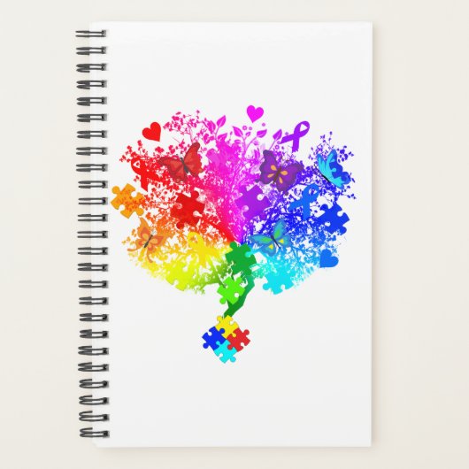 Autismus Spectrum Tree Planer (Vorderseite)