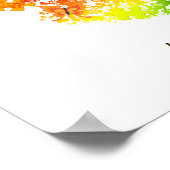 Autismus Spectrum Tree Poster (Ecke)