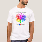 Autismus Spectrum Tree T-Shirt (Vorderseite)