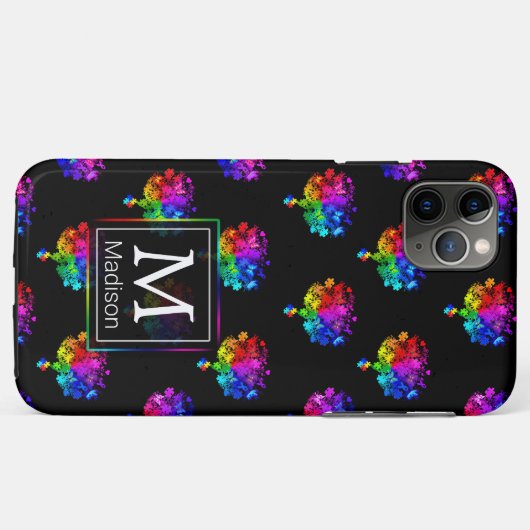 Autismus Spectrum Trees Case-Mate iPhone Hülle (Rückseite (Horizontal))