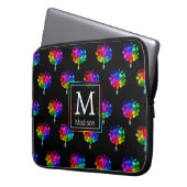 Autismus Spectrum Trees Laptopschutzhülle (Vorderseite Links)