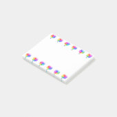 Autismus Spectrum Trees Post-it Klebezettel (angewinkelt)