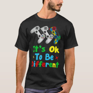 Autismus Spiel Autismus-Bewusstsein Geschenke Mona T-Shirt