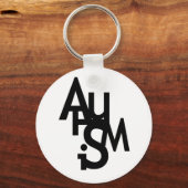 Autismus (Sprichworte) Schlüsselanhänger (Vorderseite)