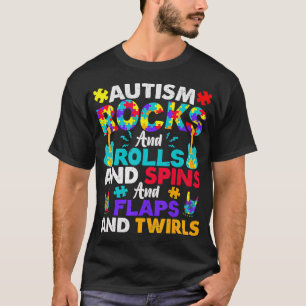 Autismus-Steine und -Rollen Funny Autism Awareness T-Shirt