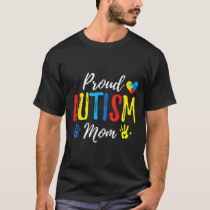 Autismus-stolze Mutter Autismus-Bewusstsein Famili T-Shirt