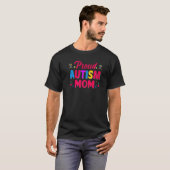 Autismus stolze Mutter Kinder Autismus Schwester J T-Shirt (Vorne ganz)