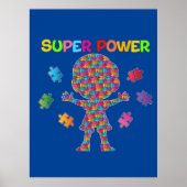 Autismus, Super-Power Poster (Vorne)