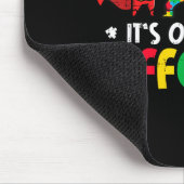 Autismus-Superhelden dürfen anders sein asd Bewuss Mousepad (Ecke)