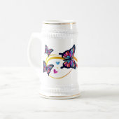 Autismus Symbol Gift Tasse (Vorderseite Links)