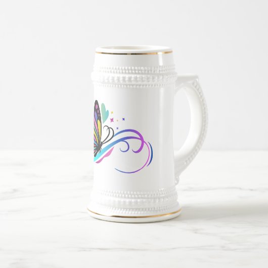 Autismus Symbol Gift Tasse (VorderseiteRechts)