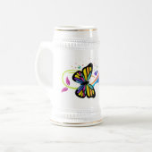 Autismus Symbol Gift Tasse (Vorderseite Links)