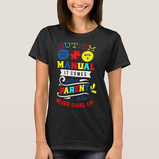 Autismus T-Shirt (Vorderseite)