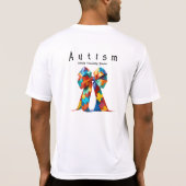 Autismus T-Shirt (Rückseite)