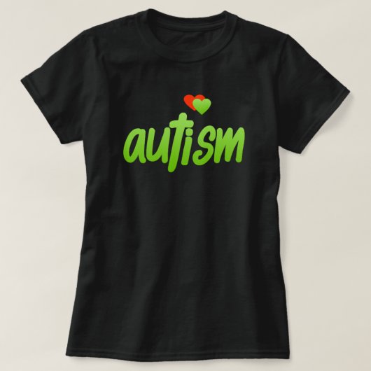 Autismus - T - Shirt der Frauen (Design vorne)
