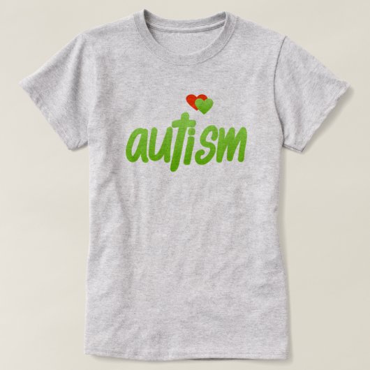 Autismus - T - Shirt der Frauen (Design vorne)