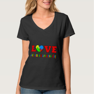Autismus: Tag der Sensibilisierung für Autismus in T-Shirt