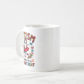 Autismus tanzt als ein anderes Beat Niedlich Unico Kaffeetasse (Vorderseite Links)