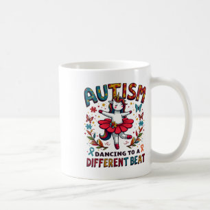 Autismus tanzt als ein anderes Beat Niedlich Unico Kaffeetasse