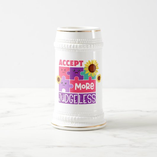 Autismus - Tasse von Geschenken (Mittel)