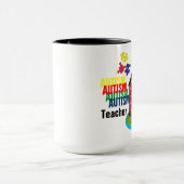 Autismus Teacher Ringer-Tasse Tasse (Zentrum)