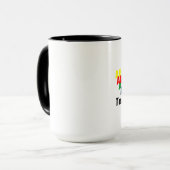 Autismus Teacher Ringer-Tasse Tasse (Vorderseite Links)