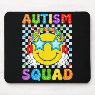 Autismus-Team lustiges Puzzle Autismus-Bewusstsein Mousepad