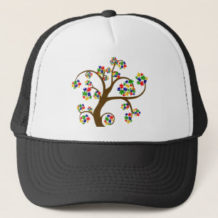 Autismus Tree Truckerkappe