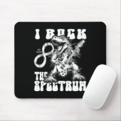 Autismus Trex Autismus Unendlichkeit Ich Rocke Das Mousepad (Mit Mouse)