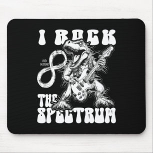 Autismus Trex Autismus Unendlichkeit Ich Rocke Das Mousepad