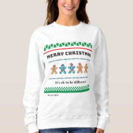 Autismus Ugly Sweater Sweatshirt
