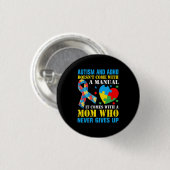 Autismus und ADHS kommen nicht mit einer Gebrauchs Button (Vorne & Hinten)