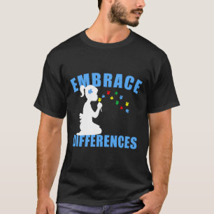 Autismus - Unterschiede annehmen Autismus-Bewusst T-Shirt