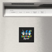 Autismus Unterstützer-Gnome Bewusstseins-Matching Magnet (In Situ (Geschirrspüler))