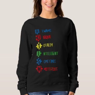 Autismus-Unterstützung Autismus-Bewusstseinsmonat Sweatshirt