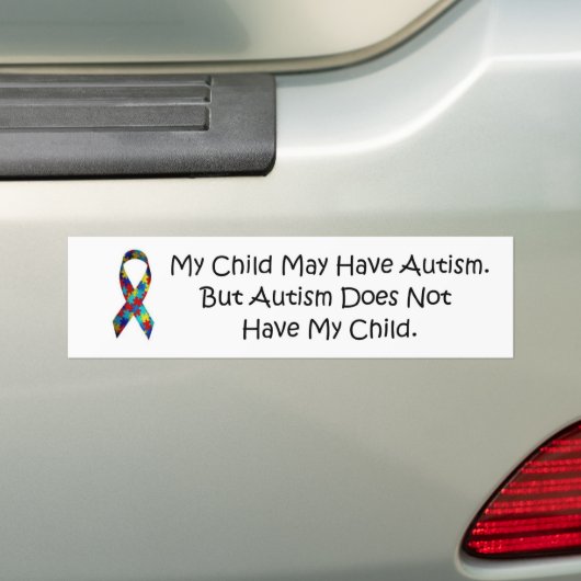 Autismus-Unterstützung Autoaufkleber (Auf Auto)
