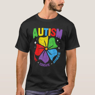 Autismus-Unterstützung Kinder Für Mama Papa Autism T-Shirt