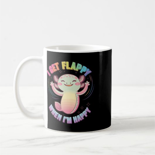 Autismus Unterstützung Stimming Axolotl Ich werde Kaffeetasse (Links)