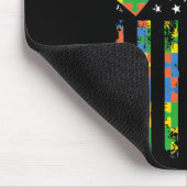 Autismus Vater Behinderungen Monat Behinderungen A Mousepad (Ecke)