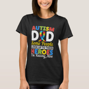Autismus-Vater, der meinen Helden-Sohn-Tochter-Bew T-Shirt