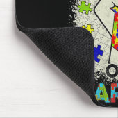 Autismus Vater der Sensibilisierungskampagne für A Mousepad (Ecke)