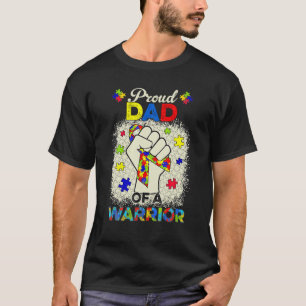 Autismus-Vater des Autismus-Bewusstseins-Kriegers T-Shirt
