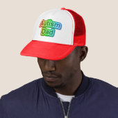 Autismus-Vater - Obergrenze Truckerkappe (Beispiel)