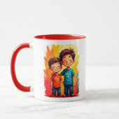 Autismus-Vater Tasse (Links)